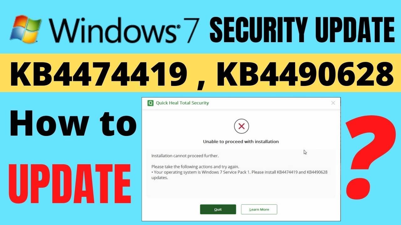 download windows security update kb4474419